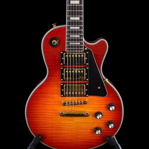 Single Cut 3 Pickup Sunburst Electric Guitar 6 String