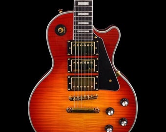Single Cut 3 Pickup Sunburst Electric Guitar 6 String