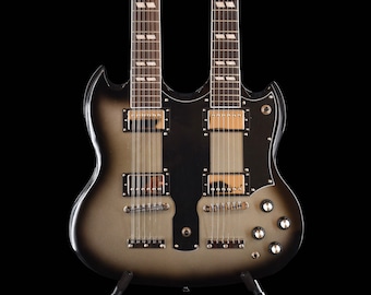 Double Neck 12/6 Silverburst Electric Guitar