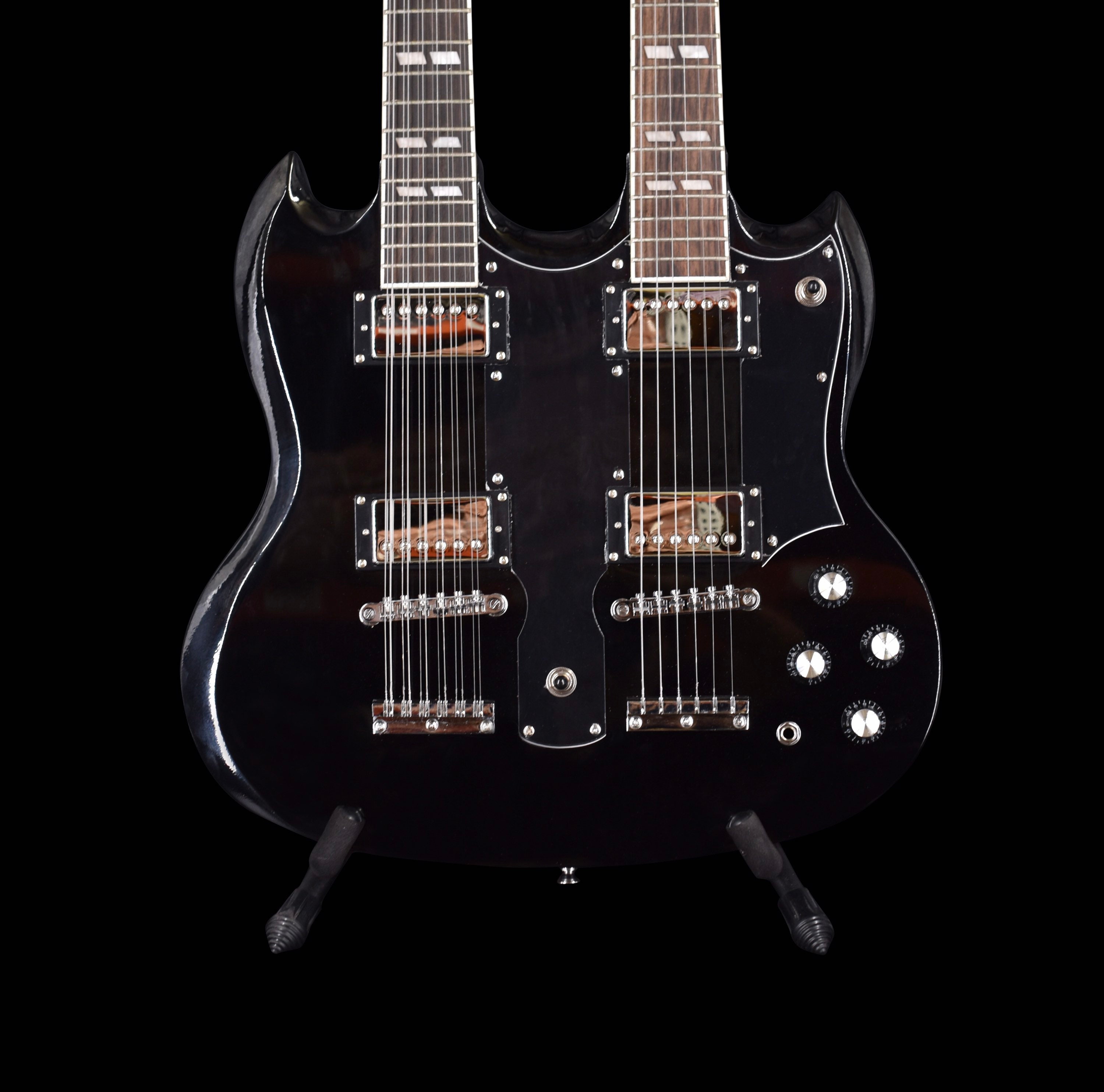 Double Neck ￼￼ guitar original ￼ 1988 Gibson EDS-1275 Sg Double Neck Electric Guitar Heritage