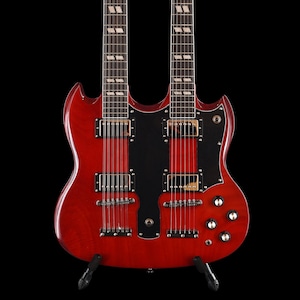 Double Neck 12/6 Cherry Red Electric Guitar