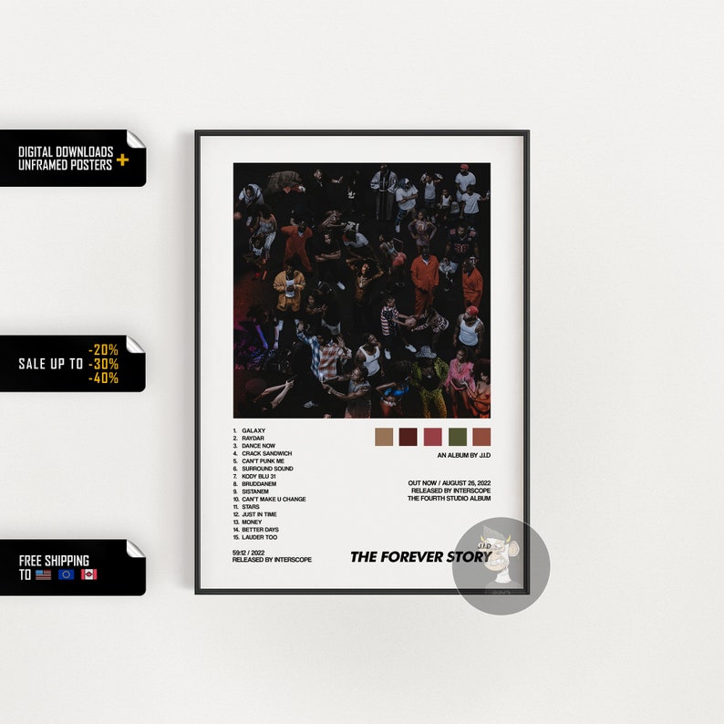 JID the Forever Story Album Cover Poster Create Your Own - Etsy