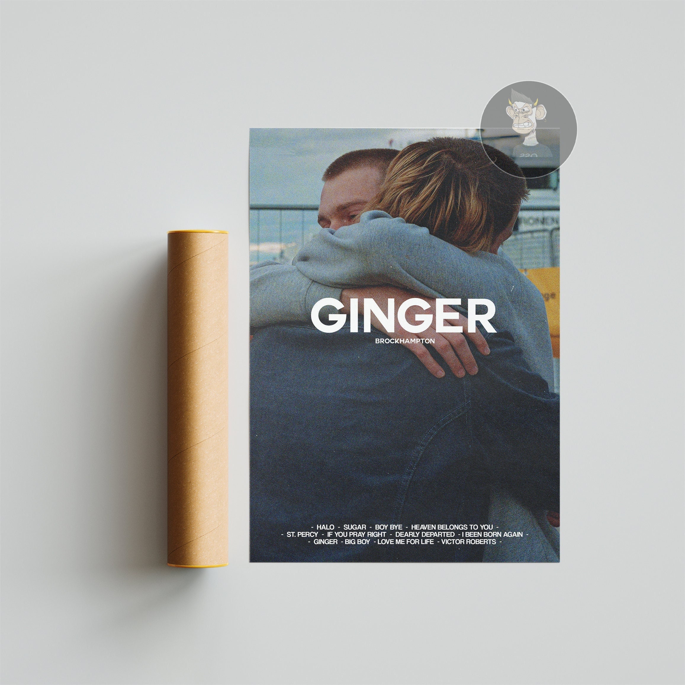 Brockhampton Ginger Album Cover Etsy UK