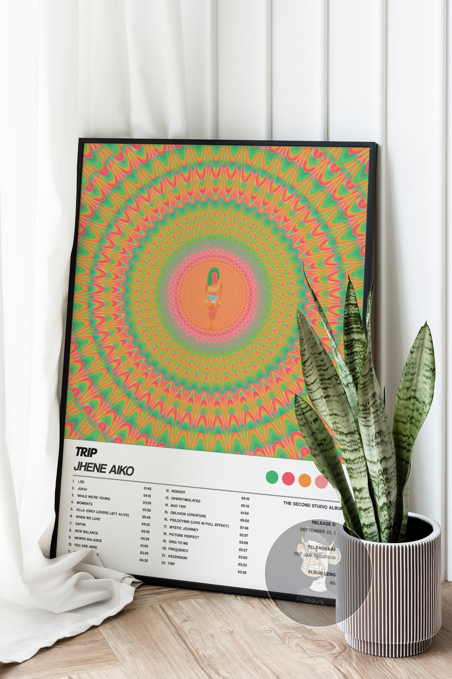 Jhene Aiko Trip Album Cover Poster Etsy Canada
