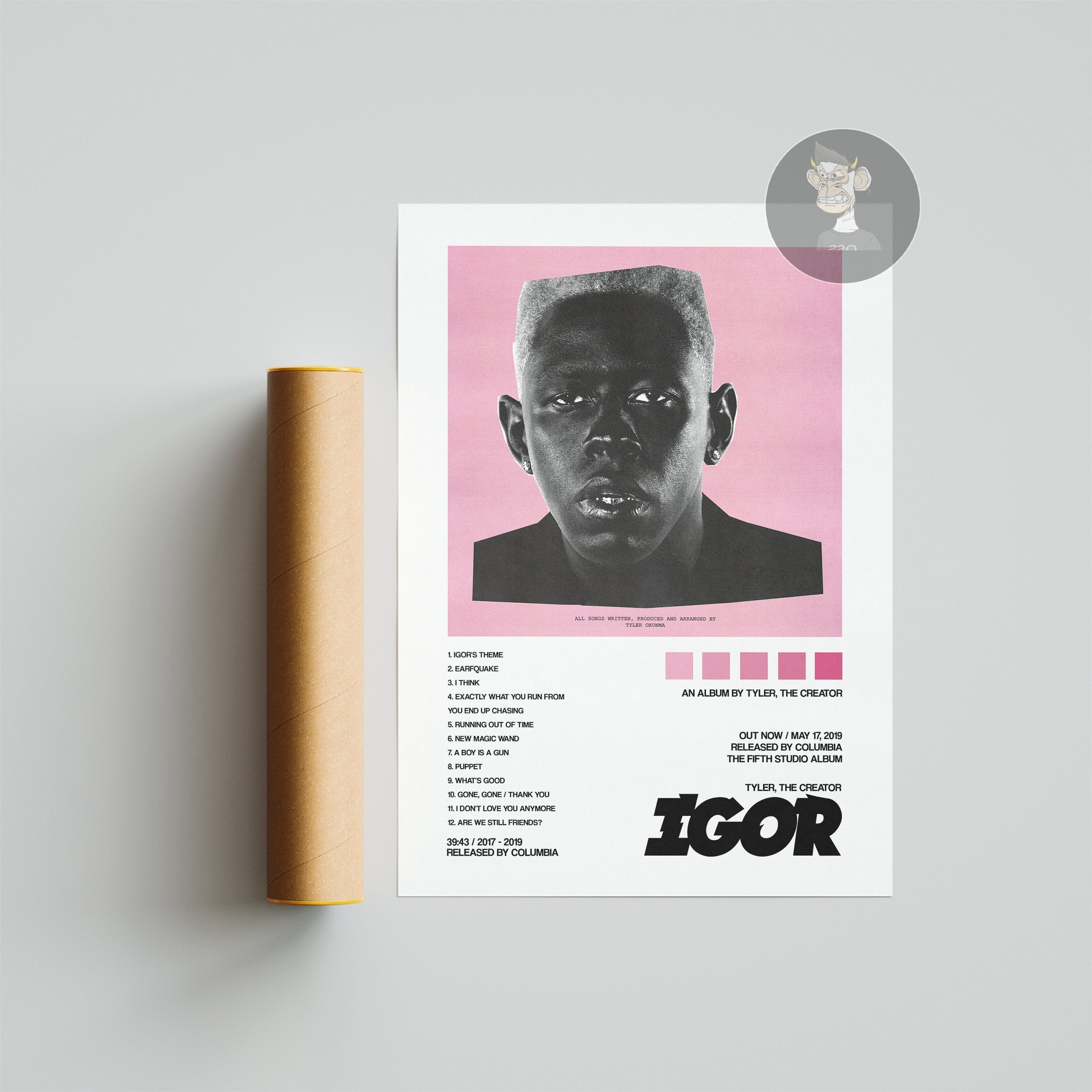 Tyler the Creator IGOR Album Cover Poster Etsy Canada