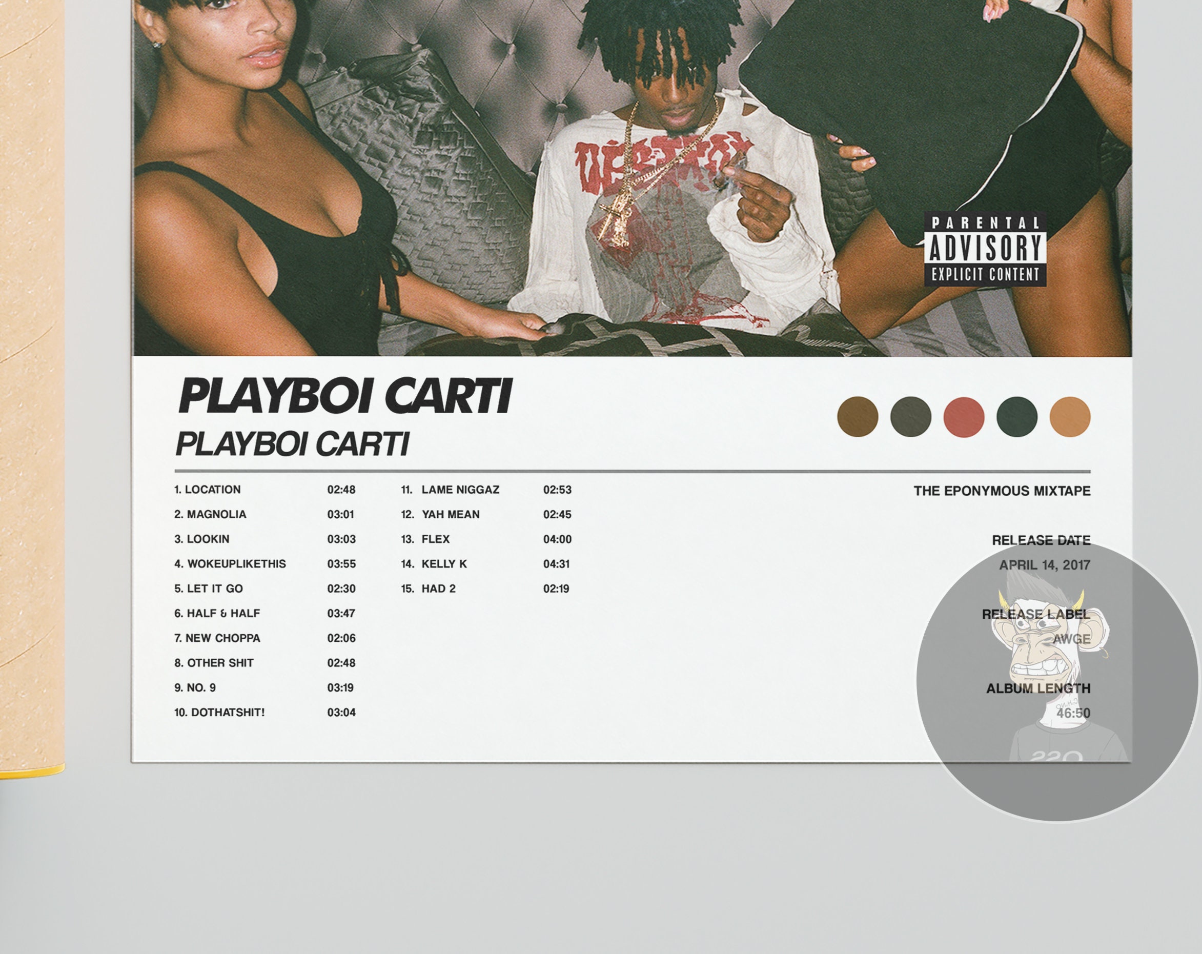 Playboi Carti Playboi Carti Album Cover Poster Etsy Ireland