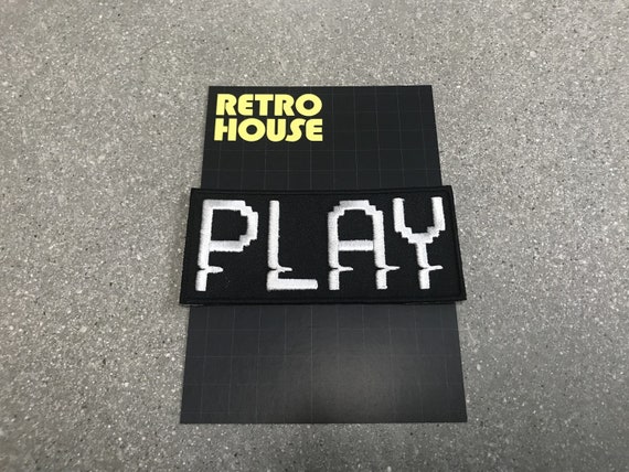 Retro Style Bit Play Patch
