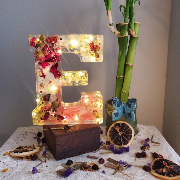 Dried Flowers Resin Etsy