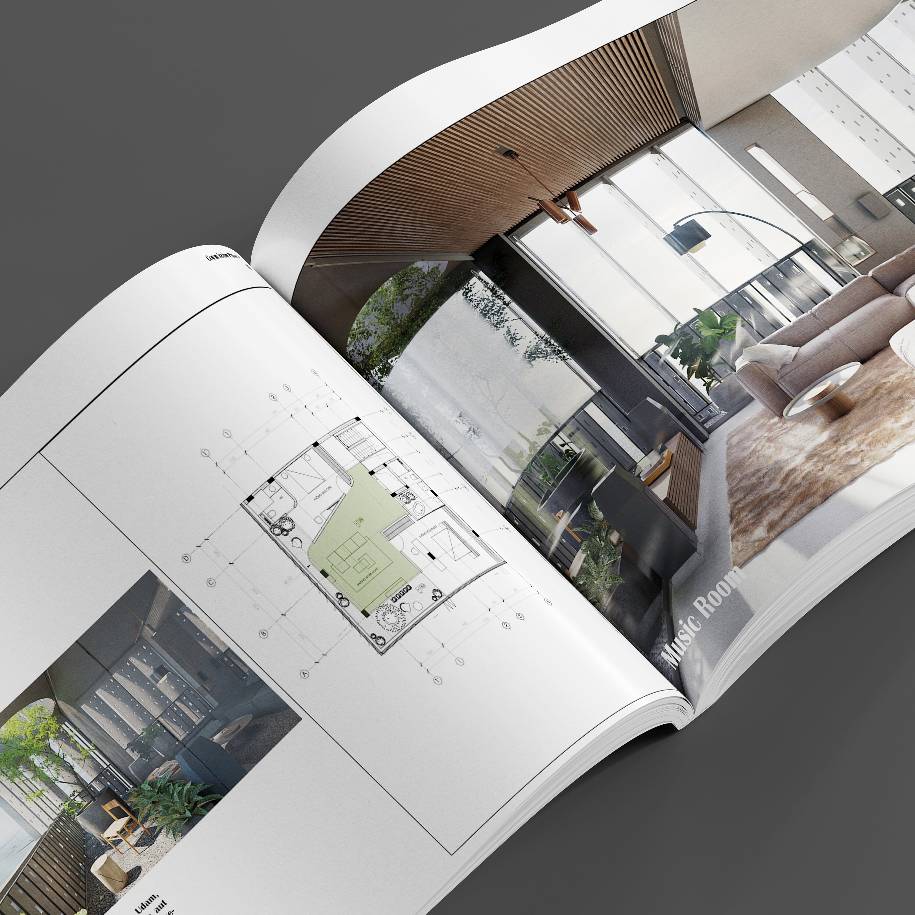 Architecture Portfolio Template: Grayscale Edition Vol.3 (canva ...