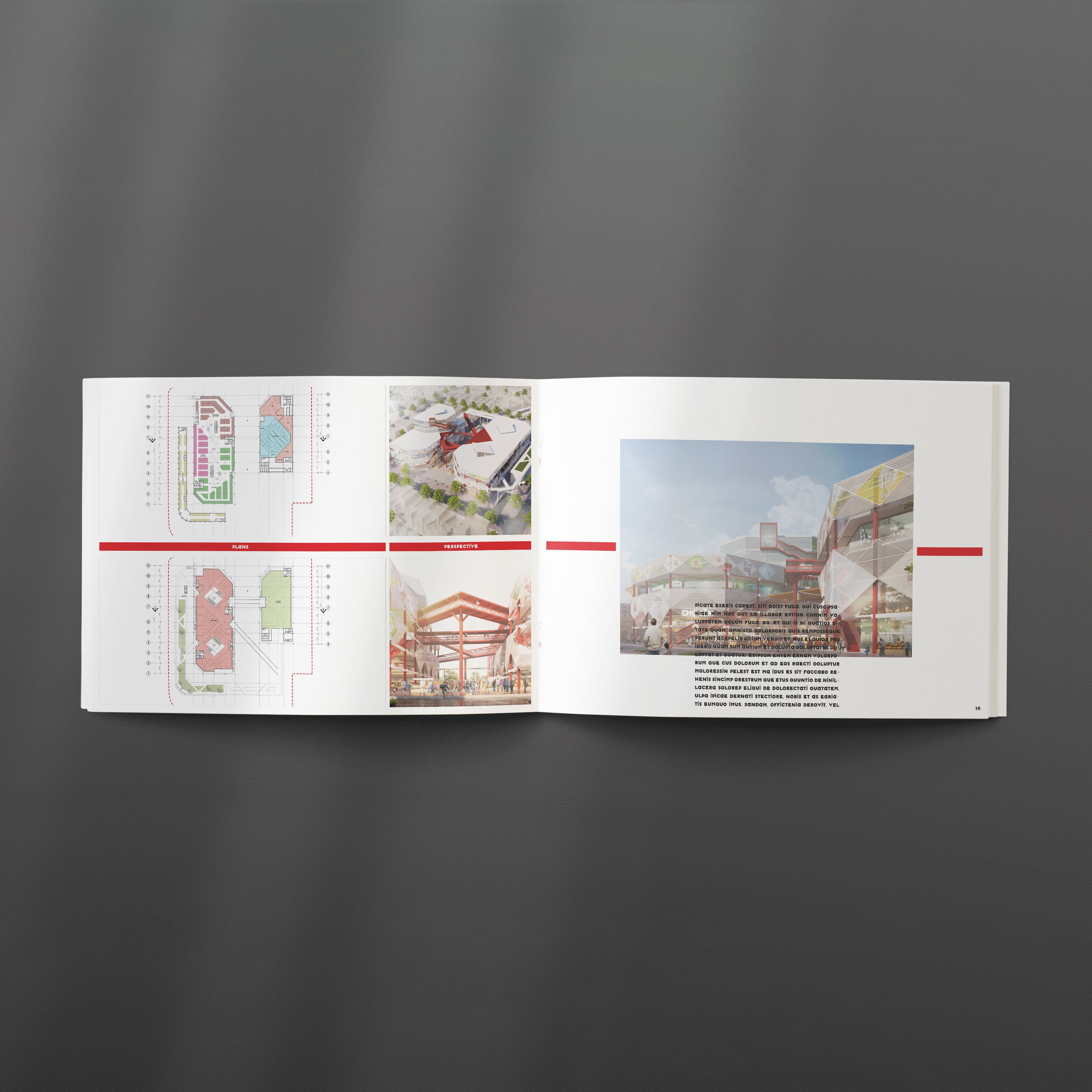 Modern Architecture Design Portfolio Template | Indesign & Powerpoint ...