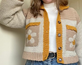 Flower Jacket Crochet Pattern