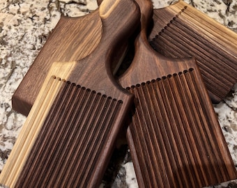 Gnocchi Board, Walnut Gnocchi Board, Maple Gnocchi Board, Pasta board