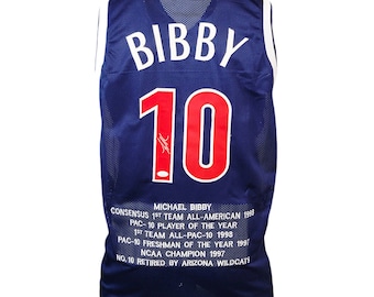Mike Bibby Arizona Wildcats College Basketball Throwback Jersey
