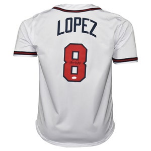 Autographed Javier Lopez 8x10 Atlanta Braves Photo