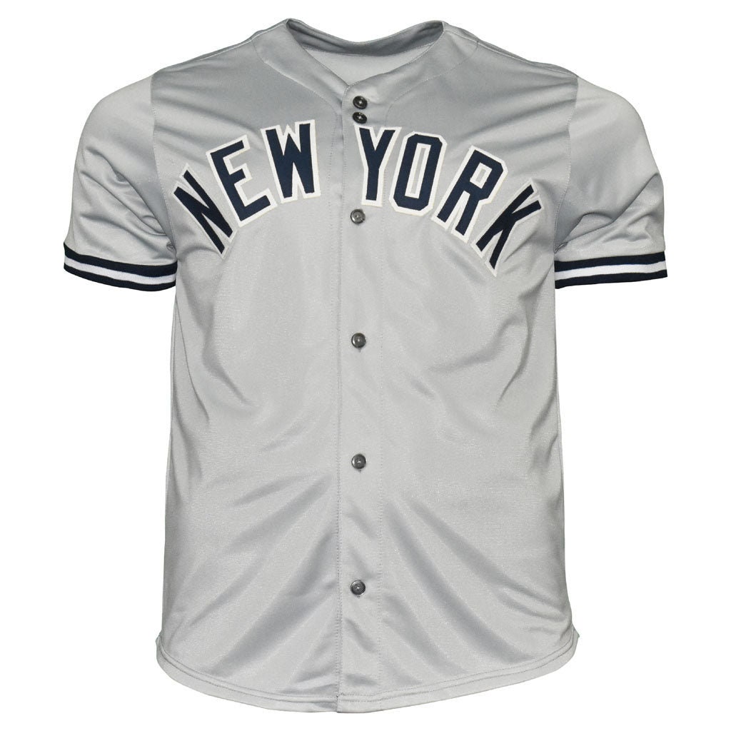 Joe Girardi Signed New York Grey Baseball Jersey (JSA) — RSA