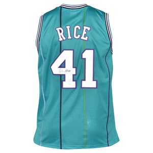 Glen Rice Miami Heat Black Throwback Basketball Jersey