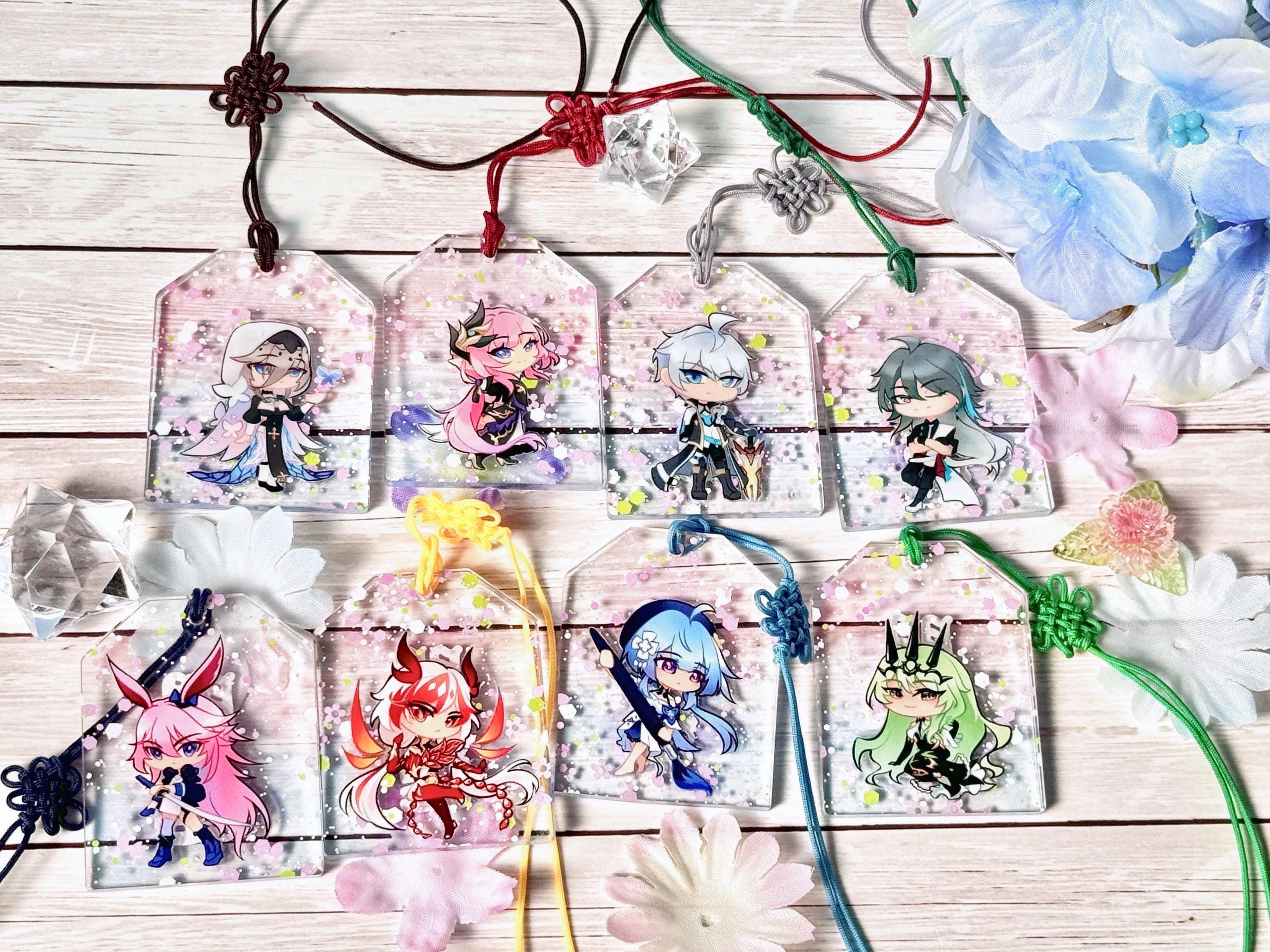 Flamechaser Omamori— Elysia Fu Hua Mobius Kevin Su Aponia Griseo