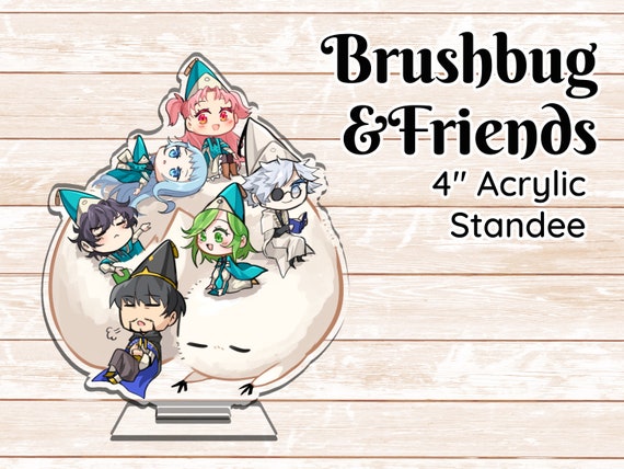 All Aboard Brushbug! Qifrey, Olruggio, Agathe, Riche, Tetia