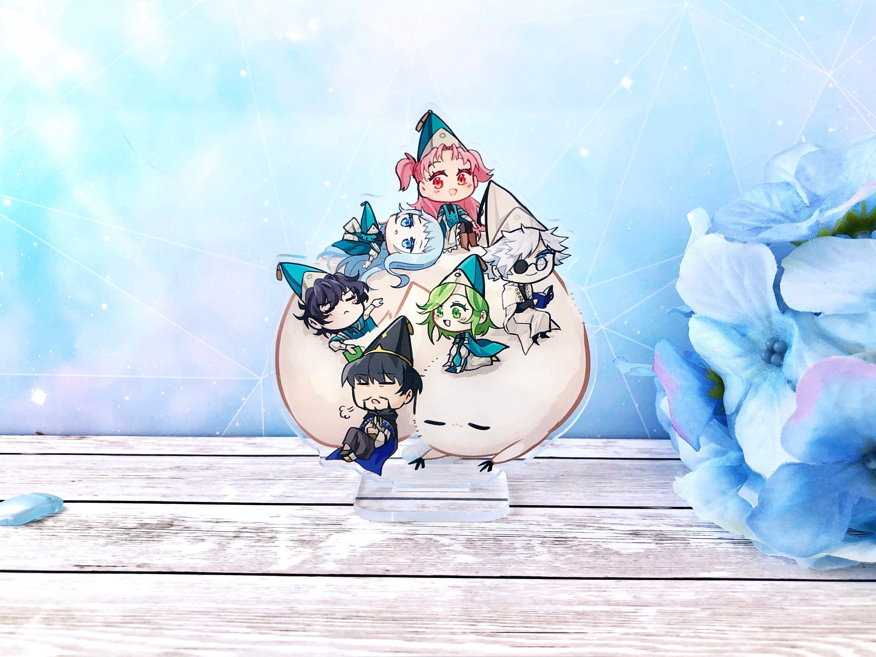 All Aboard Brushbug! Qifrey, Olruggio, Agathe, Riche, Tetia