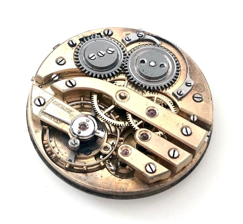 Pocket Watch Movement Mechanical Winding From Gold Pocket Watch