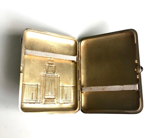 Russian Solid silver Cigarette case - .875 (84 Zo… - image 10