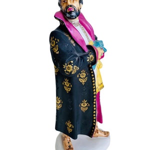 Lomonosov Estatuilla de porcelana de Boris Godunov (Zar ruso, 1598-1605) Fábrica LFZ Lomonosov