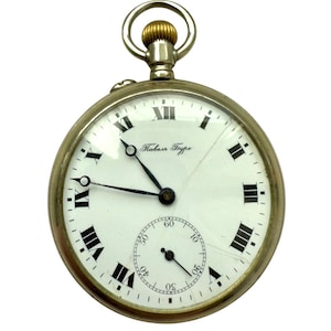 Pavel Bure antique pocket watch manual winding Russia Big size Rare watch Nr5