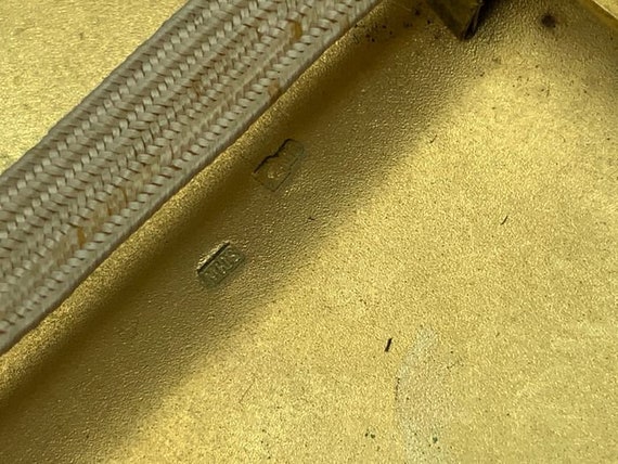 Russian Solid silver Cigarette case - .875 (84 Zo… - image 5