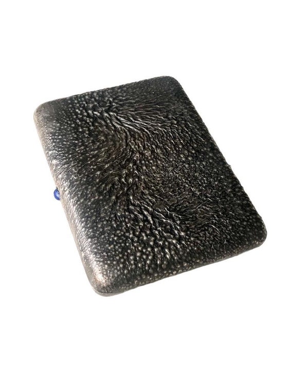 Heavy Russian Solid silver Soviet Cigarette case Nugg… - Gem