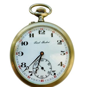 Latvian award watch Pavel Bure antique pocket watch manual winding Russia Big size Rare watch Nr10