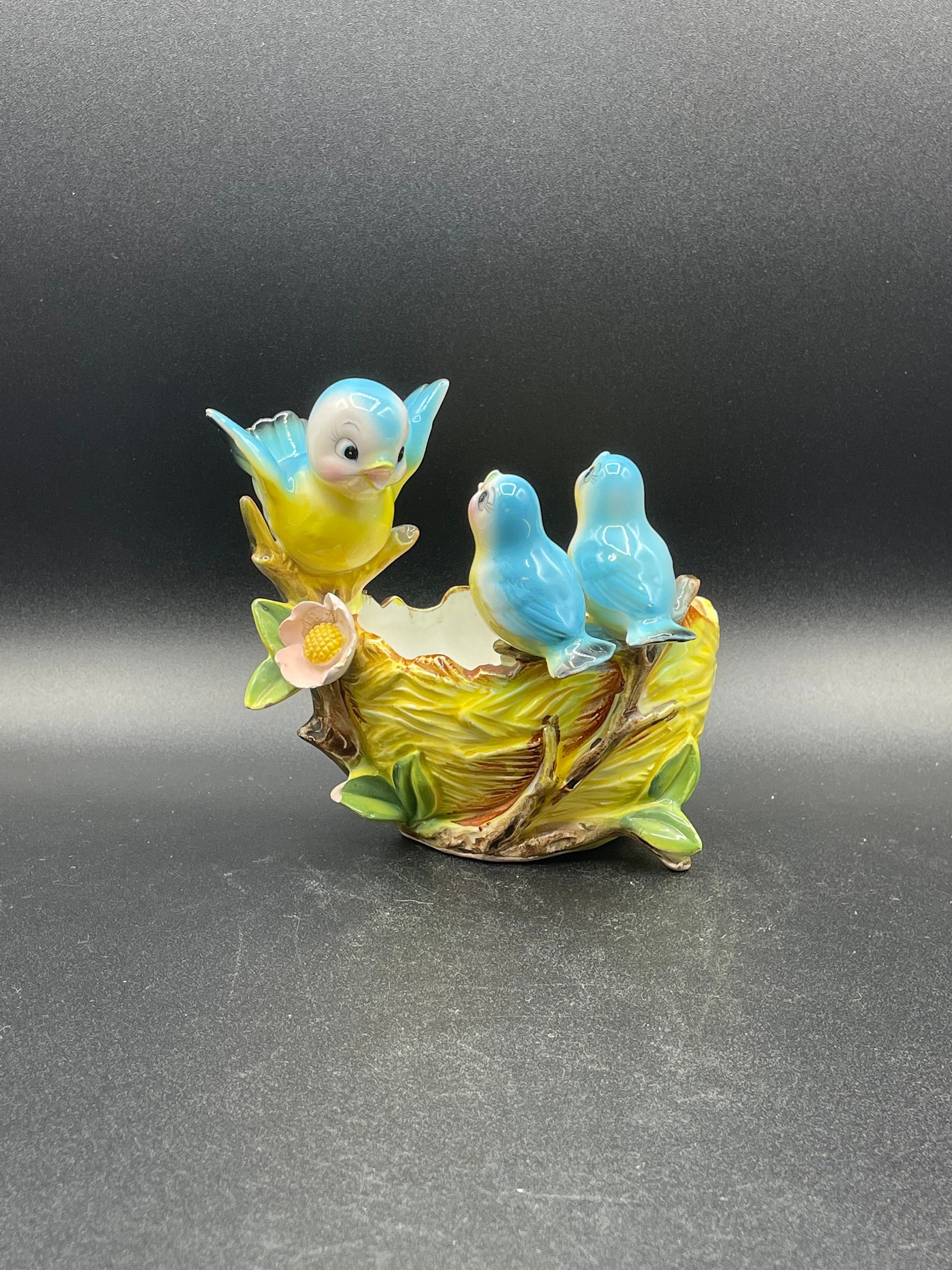 Vintage Norcrest Bird Figurines - Etsy