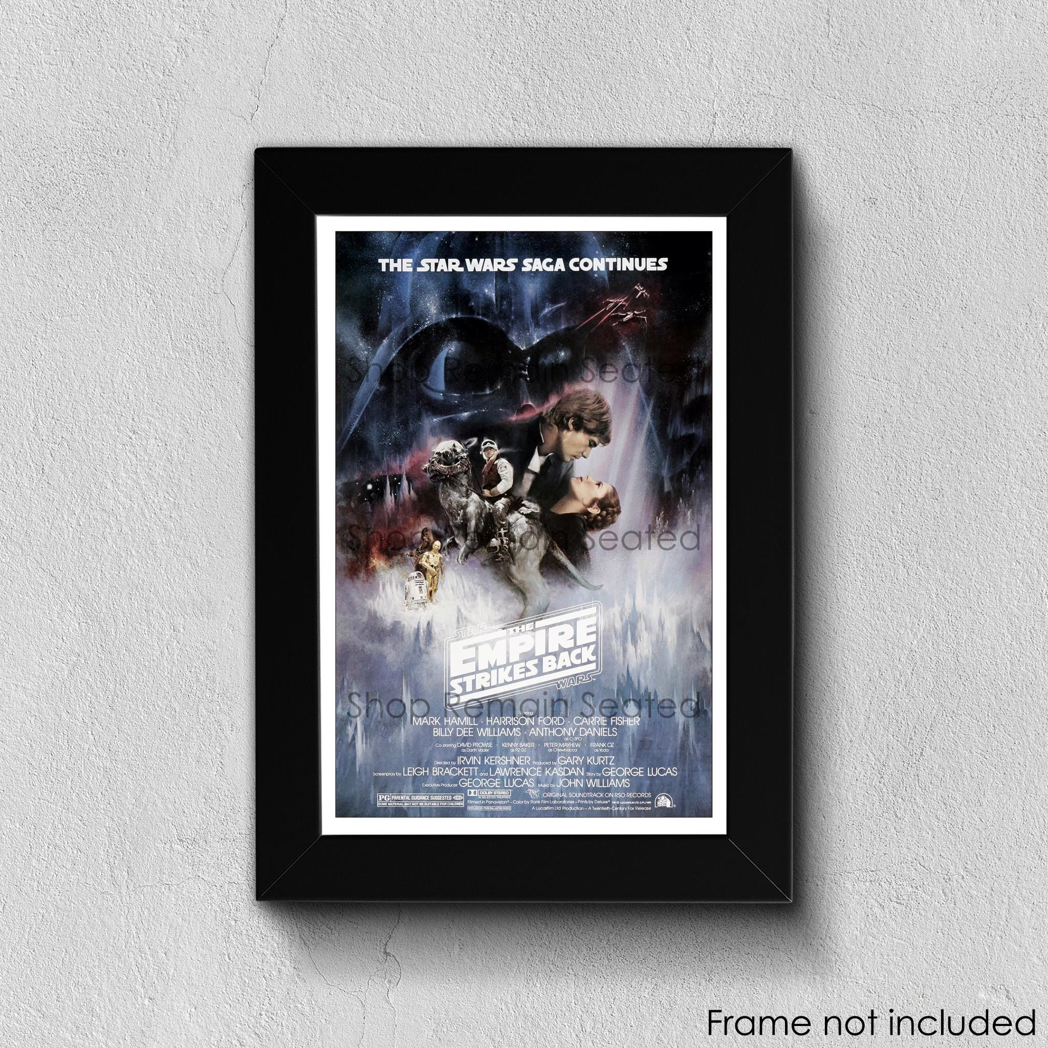 Star Wars Empire Strikes Back Poster | Style B Gone With the Wind