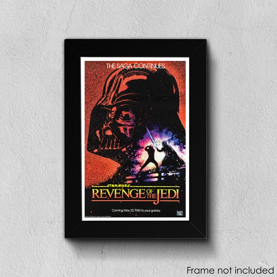 Star Wars Revenge of the Jedi Poster | Pre Title Change ROTJ