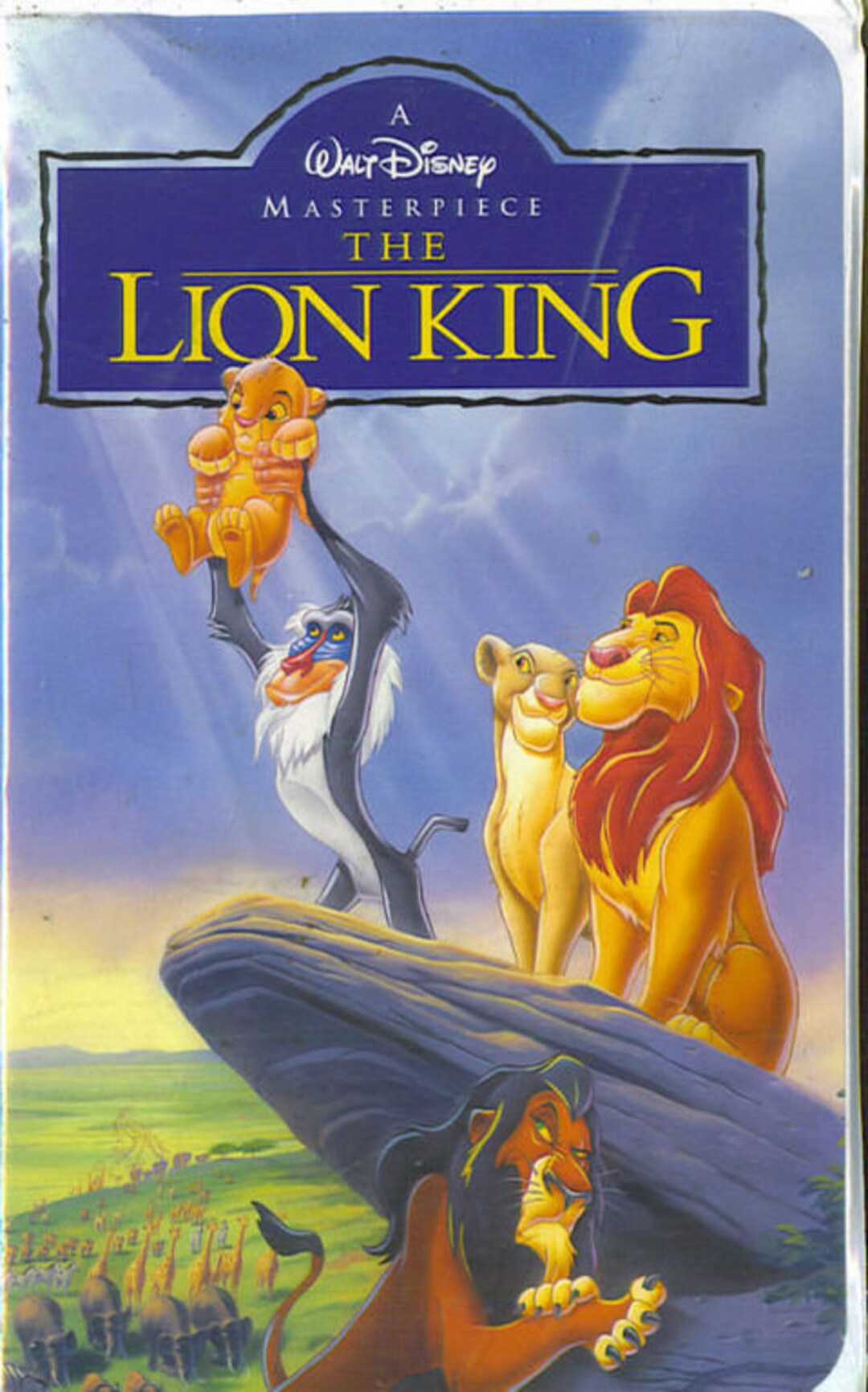 Walt Disney's Masterpiece Series the Lion King VHS Series Etsy