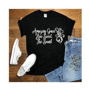 Amazing Grace How Sweet the Sound Christian Svg, Faith Svg,