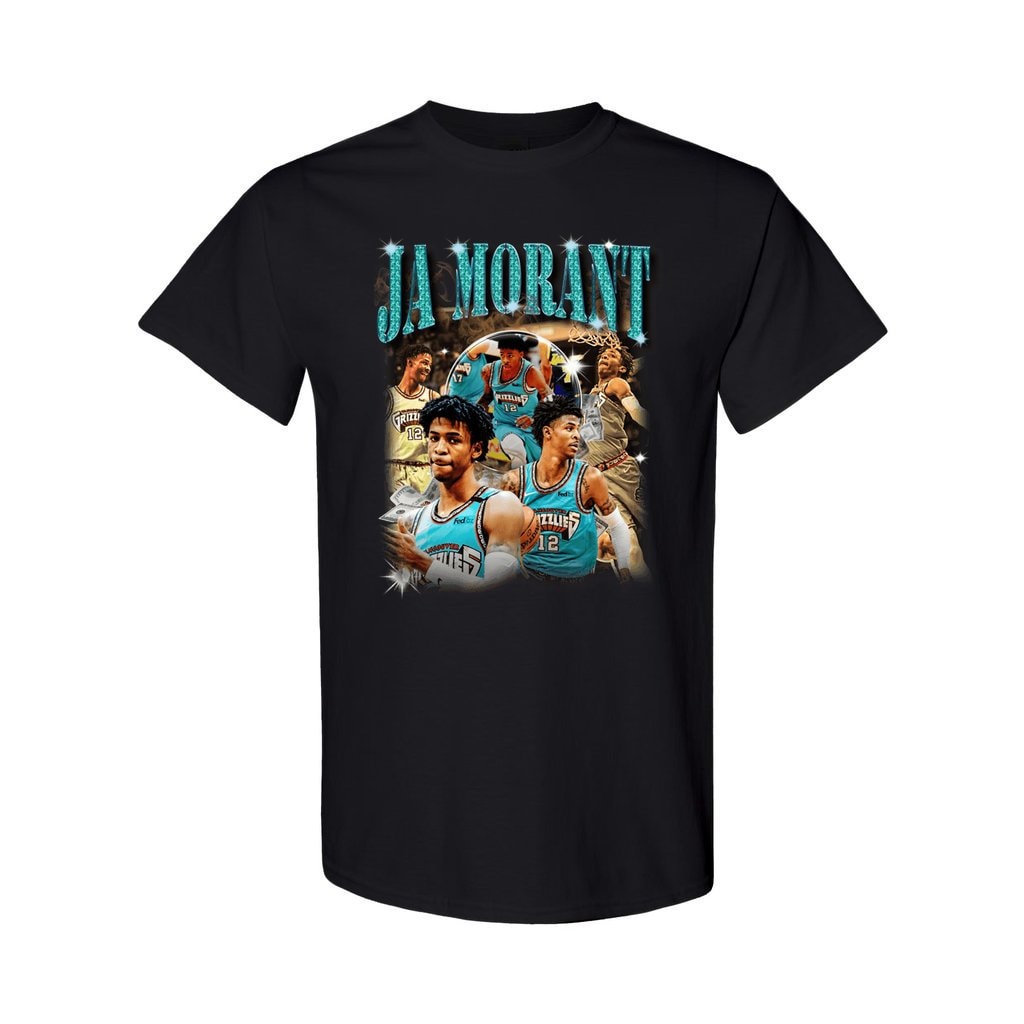 DownSpeak Vintage Wash Ja Morant T-Shirt, Ja Morant Shirt, Morant Shirt, 90s Retro Basketball Player Graphic Tee, Sports Lover Unisex T Shirt