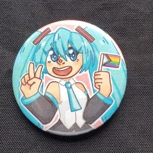 Miku Pride Buttons
