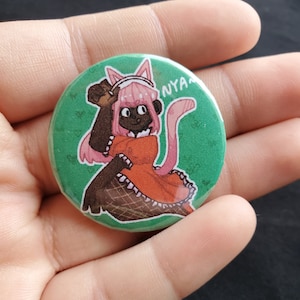 Catgirl Button