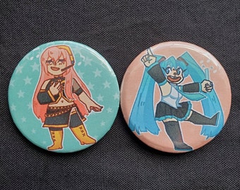 Vocaloid Buttons