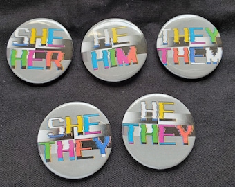 B GRADE!! TV Static Pronoun Buttons