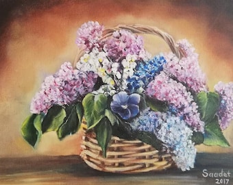 Handmade oil painting on canvas, reproduction