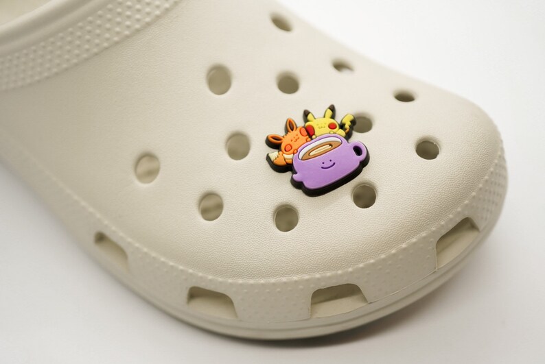 Pikachu & Eevee Ditto Pokémon Croc Jibbitz Croc Charm Croc Etsy UK