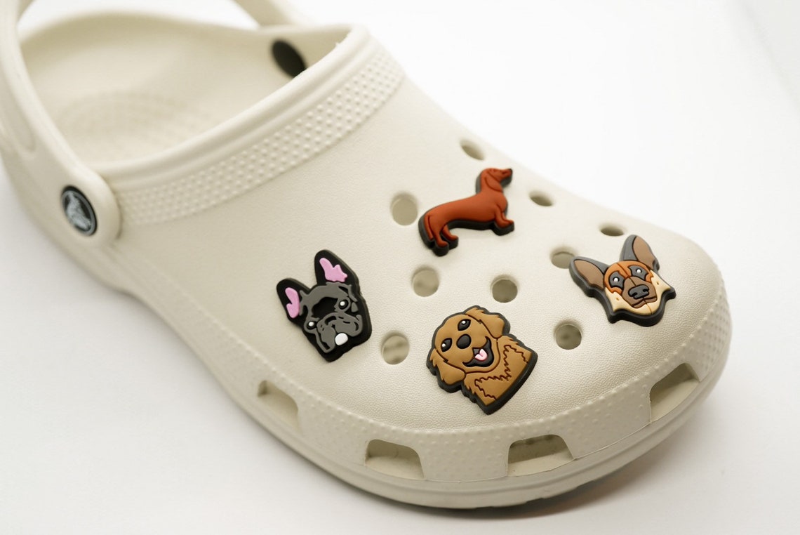 Dog Croc Jibbitz Retriever Labrador Frenchie German Etsy