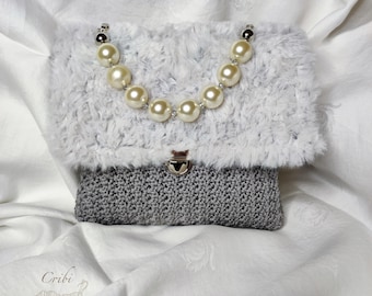 Bolso de mujer, bolso de mano, bolso de crochet, bolso hecho a mano, bolso de hombro, para ella, bolso de lujo, hecho a mano, bolso elegante, personalizado