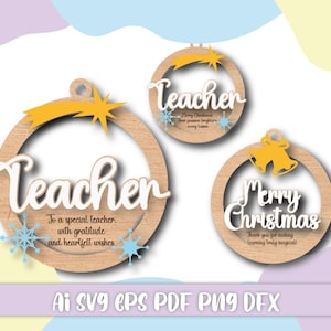 Personalized Christmas Gift for Teachers – Custom Holiday Appreciation for Educators