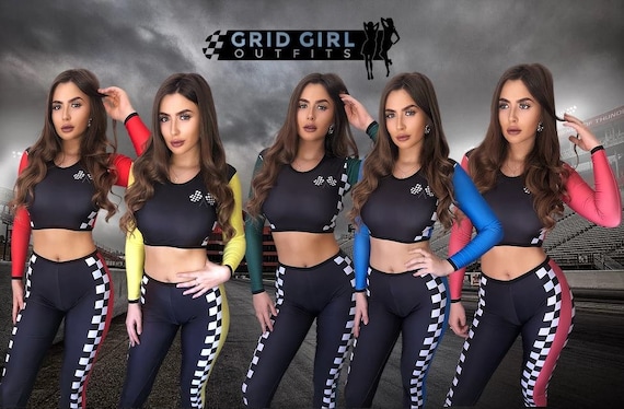 Grid Girl Crop Top and Leggings Promo Girl Outfit Ring Girl and Pitlane Girl  Outfit -  Canada