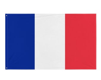 French Flag Wall Art, Paris France, France Wall Art, Paris Home Decor, French Party Decor, French Flags, Tennis * FREE Standard Shipping