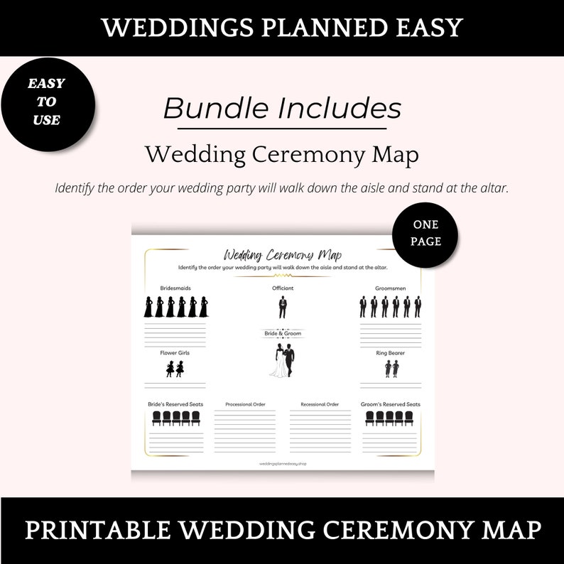 DIY Printable Wedding Planner Bundle Template Wedding - Etsy