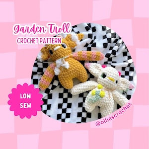 Garden Gremlins Crochet Pattern, Cute Birthday Gift, Valentine’s Day, Crochet Ideas, Amigurumi, Easter Gift Idea, Valentine’s Day Gift Idea