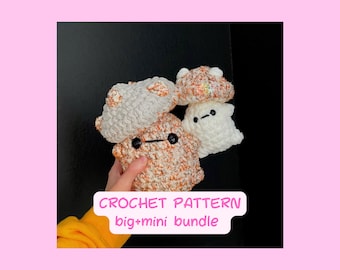 No Sew Mushroom Crochet Pattern, Mushroom, Mushroom Crochet, Beginner Friendly Amigurumi Instructions, Crochet Ideas